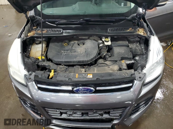 2013 Ford Escape SEL с VIN 1FMCU9H95DUA25494, выставлен на аукционе Copart как лот 57235905 с пробегом 158 743 миль миль и Списание • Salvage title. История ставок и продаж доступна на DreamBid. Изображение 12.