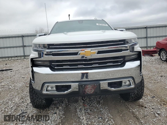 2020 Chevrolet Silverado 1500 LTZ with VIN 1GCUYGEL8LZ216409, listed as a Copart auction lot 43725745 with 48,799 mi miles and Salvage Title. Bid and sale history available at DreamBid. Image 5.