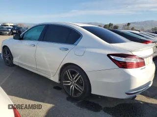 2017 Honda Accord Sedan Sport with VIN 1HGCR2F50HA133981, listed as a Copart auction lot 44415735 with 170,368 mi miles and Salvage Title. Bid and sale history available at carsss.com. Image 2.