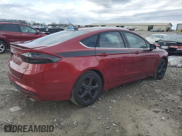 2016 Ford Fusion SE with VIN 3FA6P0HD6GR287227, listed as a Copart auction lot 44344415 with 81,938 mi miles and Salvage Title. Bid and sale history available at DreamBid. Image 3.