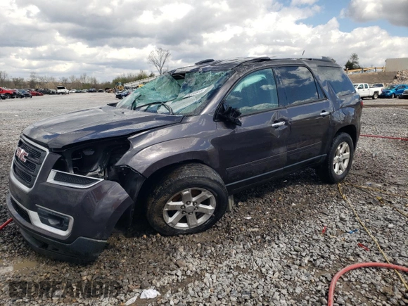 2014 GMC Acadia SLE with VIN 1GKKRNED6EJ309940, listed as a Copart auction lot 49390815 with 169,664 mi miles and Salvage Title. Bid and sale history available at carsss.com. Image 1.