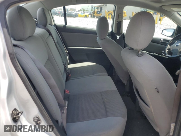 2012 Nissan Sentra S with VIN 3N1AB6AP7CL702095, listed as a Copart auction lot 60427205 with 165,267 mi miles and Salvage title. Bid and sale history available at DreamBid. Image 10.