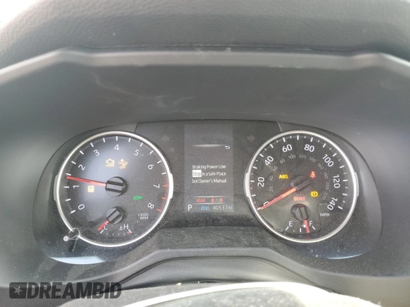 2022 Toyota RAV4 XLE Premium with VIN 2T3C1RFV2NC206720, listed as a Copart auction lot 56006435 with 40,537 mi miles and Salvage title. Bid and sale history available at DreamBid. Image 9.