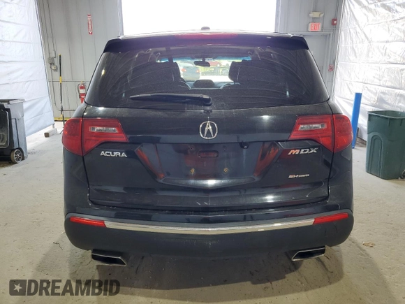 2012 Acura MDX Advance with VIN 2HNYD2H63CH515080, listed as a Copart auction lot 55577095 with 84,798 mi miles and Salvage title. Bid and sale history available at DreamBid. Image 6.