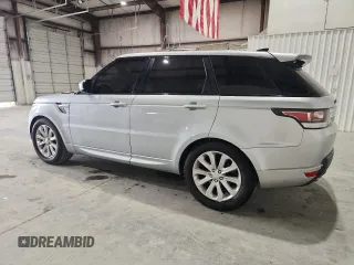 2017 Land Rover Range Rover Sport HSE with VIN SALWR2FK5HA129404, listed as a Copart auction lot 59574235 with 168,847 mi miles and Clean title. Bid and sale history available at DreamBid. Image 2.