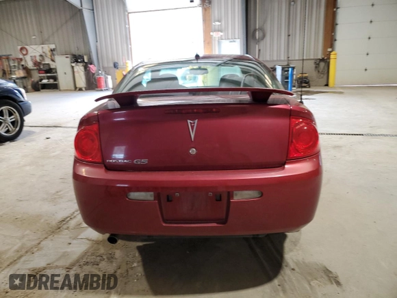 2009 Pontiac G5 with VIN 1G2AS18H597220810, listed as a Copart auction lot 53783495 with 160,189 mi miles and Salvage Title. Bid and sale history available at carsss.com. Image 6.