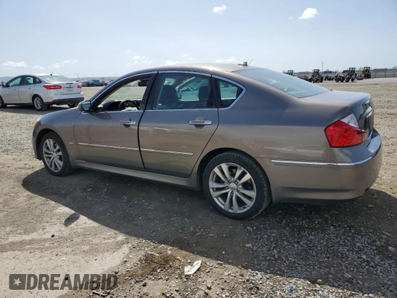 2008 Infiniti M with VIN JNKAY01F48M654549, listed as a Copart auction lot 51798965 with 212,122 mi miles and Salvage Title. Bid and sale history available at DreamBid. Image 2.
