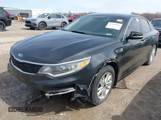 2016 Kia Optima LX with VIN KNAGT4L34G5110742, listed as a IAAI auction lot 41931969 with 128,458 mi miles. Bid and sale history available at carsss.com. Image 18.