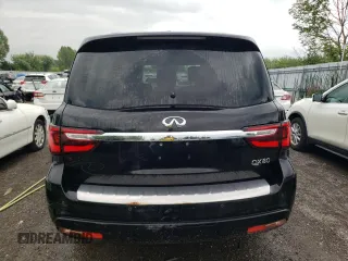 2019 Infiniti QX80 LUXE with VIN JN8AZ2NC6K9461067, listed as a Copart auction lot 61438343 with 105,102 mi miles. Bid and sale history available at carsss.com. Image 6.