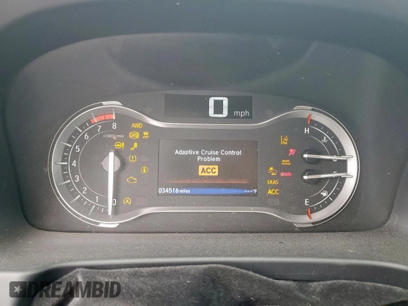 2023 Honda Ridgeline RTL-E with VIN 5FPYK3F76PB036572, listed as a Copart auction lot 54717085 with 34,516 mi miles and Salvage title. Bid and sale history available at DreamBid. Image 9.