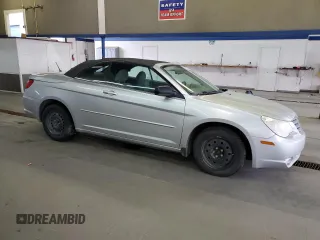 2008 Chrysler Sebring LX with VIN 1C3LC45K78N675207, listed as a Copart auction lot 57565874 with 187,308 mi miles and Clean Title. Bid and sale history available at carsss.com. Image 4.