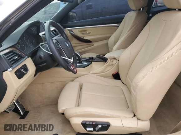 2016 BMW 4 Series 428i with VIN WBA3N7C57GK226143, listed as a Copart auction lot 44036805 with 117,218 mi miles and Salvage Title. Bid and sale history available at carsss.com. Image 7.