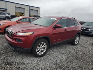 2015 Jeep Cherokee Latitude with VIN 1C4PJMCB6FW576889, listed as a Copart auction lot 51254225 with 84,753 mi miles and Salvage Title. Bid and sale history available at carsss.com. Image 1.