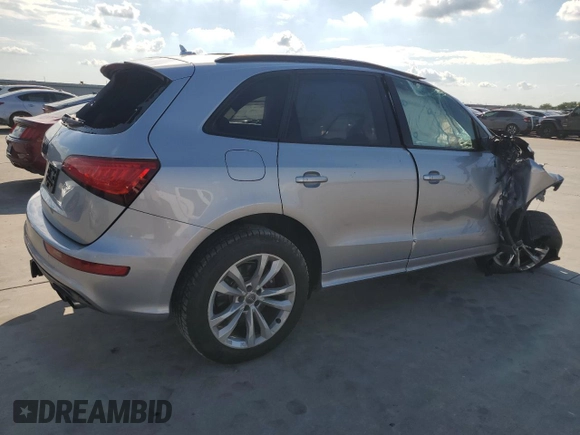 2016 Audi SQ5 Premium Plus with VIN WA1CCAFP8GA052179, listed as a Copart auction lot 63912814 with 0 mi miles and Salvage Title. Bid and sale history available at carsss.com. Image 3.