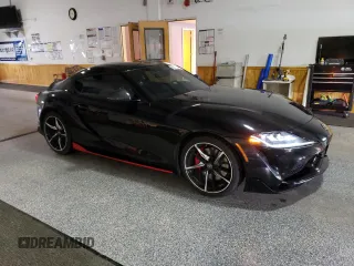 2020 Toyota GR Supra 3.0 with VIN WZ1DB4C04LW023122, listed as a Copart auction lot 50207575 with 9,363 mi miles and Clean Title. Bid and sale history available at carsss.com. Image 4.