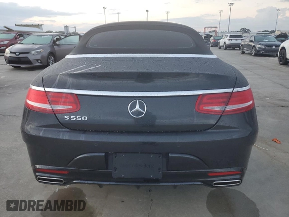 2017 Mercedes-Benz S 550 with VIN WDDXK8CBXHA030039, listed as a Copart auction lot 73790674 with 18,052 mi miles and Non Repairable. Bid and sale history available at DreamBid. Image 6.
