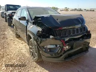 2019 Jeep Compass High Altitude z VIN 3C4NJDCBXKT670605, wystawiony jako Copart lot #84103494 z przebiegiem 76 347 mil mil oraz Szkoda całkowita • Salvage title. Historia ofert i sprzedaży dostępna na DreamBid. Obrazek 12.