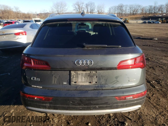 2019 Audi Q5 Premium with VIN WA1ANAFY9K2080456, listed as a Copart auction lot 70509152 with 52,405 mi miles. Bid and sale history available at carsss.com. Image 6.