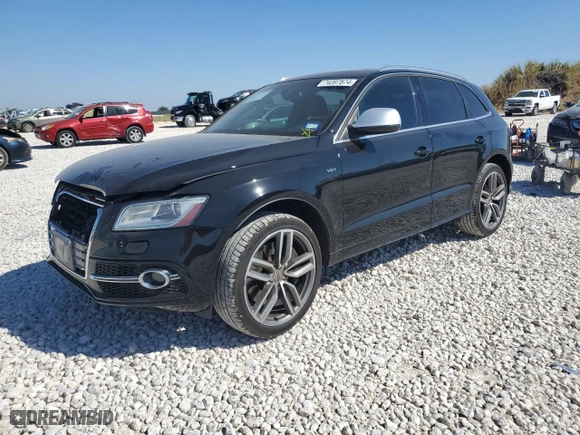 2014 Audi SQ5 Prestige with VIN WA1VGAFP0EA060996, listed as a Copart auction lot 74397874 with 116,695 mi miles and Salvage Title. Bid and sale history available at carsss.com. Image 1.