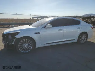2017 Kia K900 Luxury with VIN KNALW4D40H6036115, listed as a Copart auction lot 46630905 with 85,964 mi miles and Salvage Title. Bid and sale history available at carsss.com. Image 1.