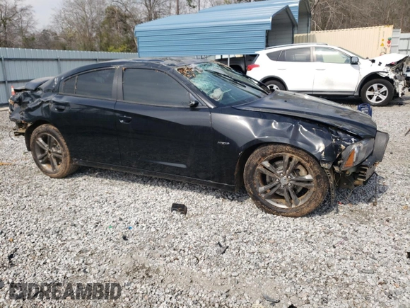 2014 Dodge Charger RT Plus with VIN 2C3CDXDT2EH322502, listed as a Copart auction lot 48766295 with 0 mi miles and Salvage Title. Bid and sale history available at carsss.com. Image 4.