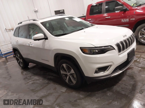 2019 Jeep Cherokee Limited с VIN 1C4PJMDXXKD362634, выставлен на аукционе IAAI как лот 42237505 с пробегом 65 538 миль миль и . История ставок и продаж доступна на DreamBid. Изображение 1.