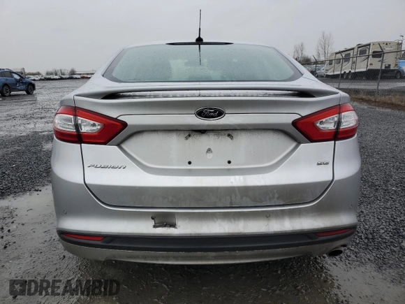 2016 Ford Fusion SE with VIN 3FA6P0H76GR396927, listed as a Copart auction lot 45059165 with 96,099 mi miles and Salvage Title. Bid and sale history available at carsss.com. Image 6.