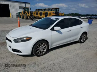 2013 Dodge Dart SXT z VIN 1C3CDFBA9DD344102, wystawiony jako Copart lot #65848185 z przebiegiem 122 144 mil mil oraz Czysty tytuł • Clean title. Historia ofert i sprzedaży dostępna na DreamBid. Obrazek 1.