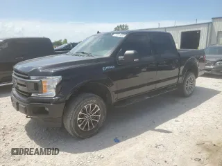 2019 Ford F-150 XL with VIN 1FTEW1E52KKE35267, listed as a Copart auction lot 60813855 with 94,155 mi miles and Salvage title. Bid and sale history available at DreamBid. Image 1.