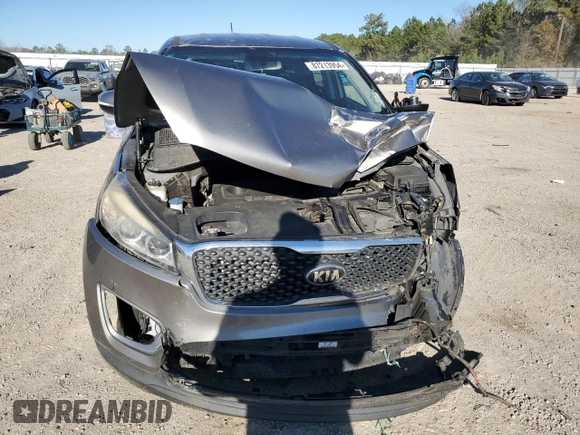 2016 Kia Sorento L with VIN 5XYPG4A37GG184318, listed as a Copart auction lot 87213954 with Not Provided miles and Salvage Title. Bid and sale history available at DreamBid. Image 5.