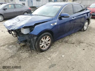 2017 Kia Optima LX with VIN 5XXGT4L30HG160425, listed as a Copart auction lot 54570955 with 112,836 mi miles and Salvage Title. Bid and sale history available at carsss.com. Image 1.
