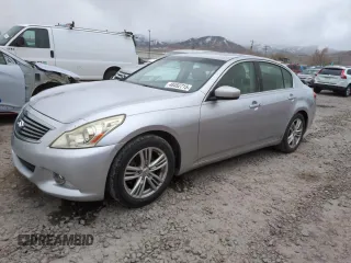 2012 Infiniti G25 Sedan Journey with VIN JN1DV6AP2CM701365, listed as a Copart auction lot 48452715 with 112,948 mi miles and Salvage Title. Bid and sale history available at carsss.com. Image 1.