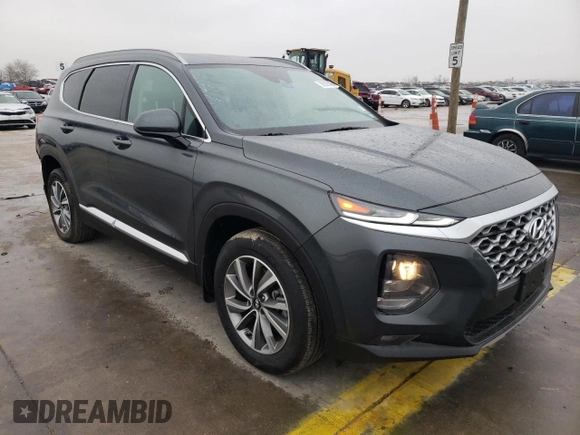 2020 Hyundai Santa Fe SEL with VIN 5NMS33AD4LH186679, listed as a Copart auction lot 39589543 with 16,092 mi miles and . Bid and sale history available at DreamBid. Image 4.