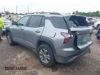 2025 Chevrolet Equinox FWD LT with VIN 3GNAXHEG4SL167463, listed as a IAAI auction lot 42494601 with 16,543 mi miles and . Bid and sale history available at DreamBid. Image 3.