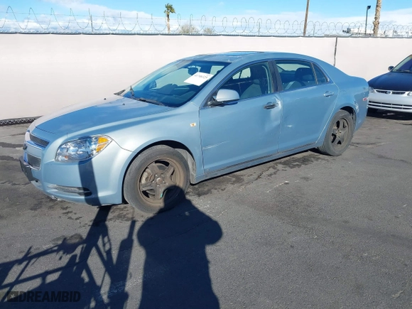 2008 Chevrolet Malibu LT w/1LT with VIN 1G1ZH57B084246936, listed as a IAAI auction lot 41746325 with 197,878 mi miles. Bid and sale history available at carsss.com. Image 2.
