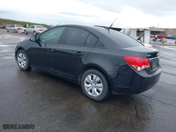 2013 Chevrolet Cruze LS with VIN 1G1PA5SH4D7278305, listed as a IAAI auction lot 41481198 with 169,668 mi miles. Bid and sale history available at carsss.com. Image 3.