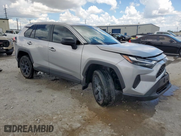 2023 Toyota RAV4 LE with VIN 2T3H1RFV9PC231302, listed as a Copart auction lot 56565635 with 24,594 mi miles and Clean title. Bid and sale history available at DreamBid. Image 4.