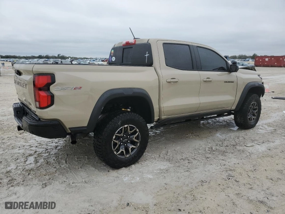 2024 Chevrolet Colorado 4WD ZR2 with VIN 1GCPTFEK7R1195136, listed as a Copart auction lot 41908875 with 3,987 mi miles and Salvage Title. Bid and sale history available at carsss.com. Image 3.
