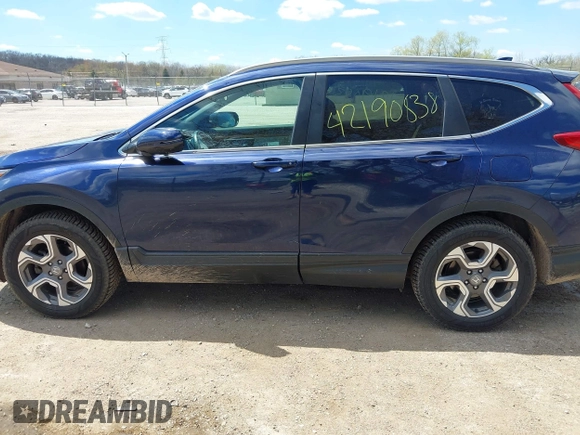 2018 Honda CR-V EX-L with VIN 7FARW2H86JE083520, listed as a IAAI auction lot 42190838 with 95,880 mi miles and . Bid and sale history available at carsss.com. Image 14.
