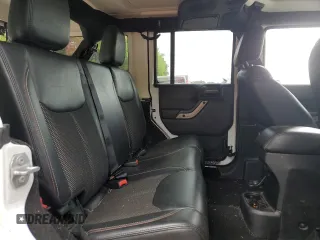2016 Jeep Wrangler Unlimited Sahara z VIN 1C4HJWEGXGL198684, wystawiony jako Copart lot #49936525 z przebiegiem 158 396 mil mil oraz Szkoda całkowita • Salvage title. Historia ofert i sprzedaży dostępna na DreamBid. Obrazek 10.