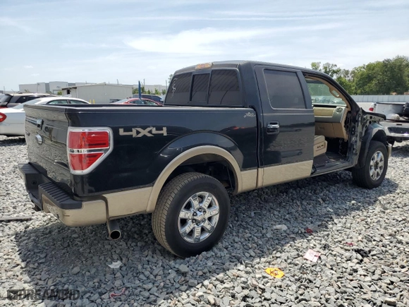 2013 Ford F-150 XLT with VIN 1FTFW1E68DFC16774, listed as a Copart auction lot 53814775 with 274,150 mi miles and Salvage Title. Bid and sale history available at carsss.com. Image 3.