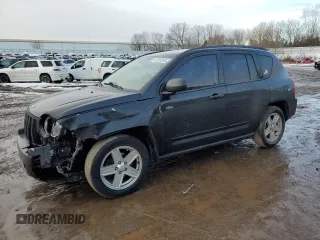 2009 Jeep Compass North with VIN 1J4FT47B39D110394, listed as a Copart auction lot 46528355 with 144,494 mi miles and Salvage Title. Bid and sale history available at carsss.com. Image 1.