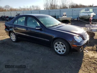 2005 Mercedes-Benz C 240 with VIN WDBRF81J75F601811, listed as a Copart auction lot 48210795 with 59,454 mi miles and Clean Title. Bid and sale history available at DreamBid. Image 4.