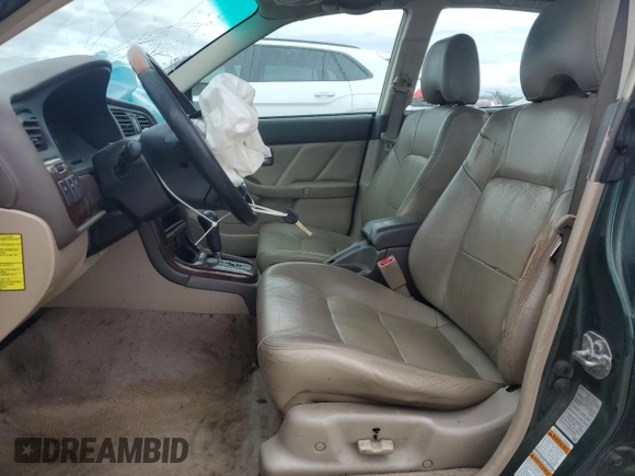 2002 Subaru Legacy Outback with VIN 4S3BE896827211618, listed as a Copart auction lot 45016485 with 158,059 mi miles and Salvage title. Bid and sale history available at DreamBid. Image 7.