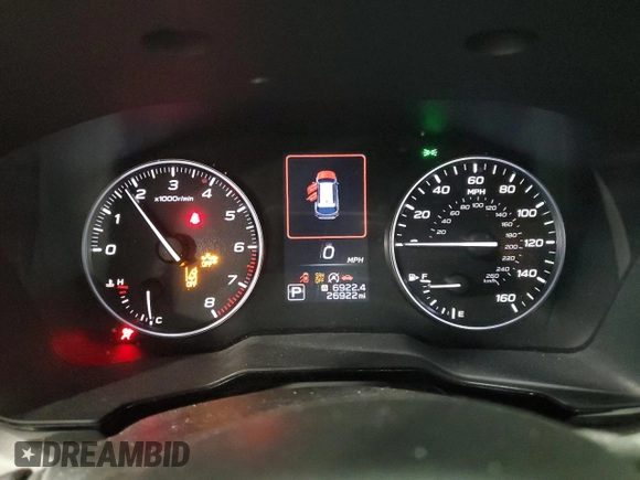 2022 Subaru Outback Premium z VIN 4S4BTAFC6N3251808, wystawiony jako Copart lot #61209985 z przebiegiem 26 922 mil mil oraz Szkoda całkowita • Salvage title. Historia ofert i sprzedaży dostępna na DreamBid. Obrazek 9.