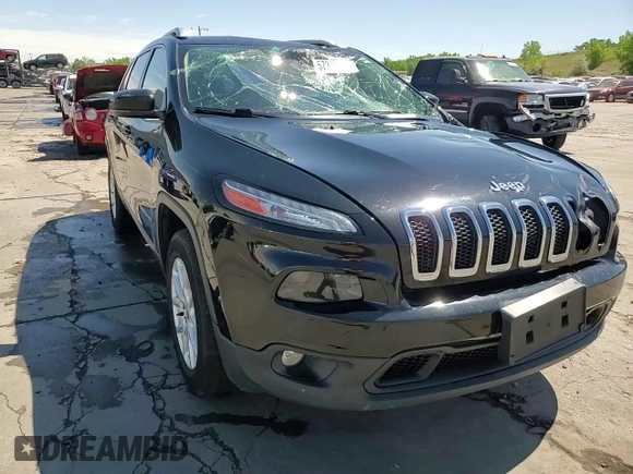 2018 Jeep Cherokee Latitude Plus with VIN 1C4PJMLX1JD579053, listed as a Copart auction lot 57329475 with 93,592 mi miles and Salvage title. Bid and sale history available at DreamBid. Image 14.