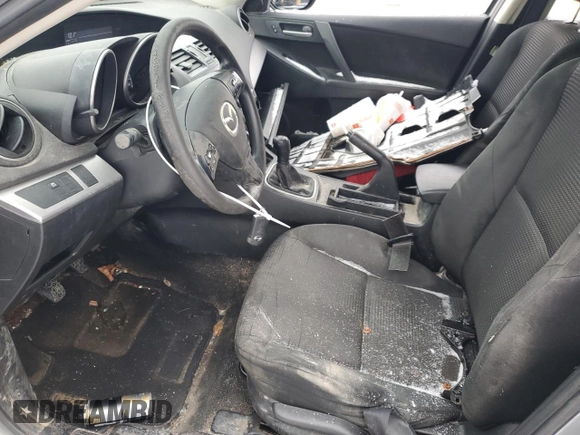 2012 Mazda 3 GX with VIN JM1BL1KF0C1598323, listed as a Copart auction lot 88100315 with Not Provided miles and Clean Title. Bid and sale history available at carsss.com. Image 7.