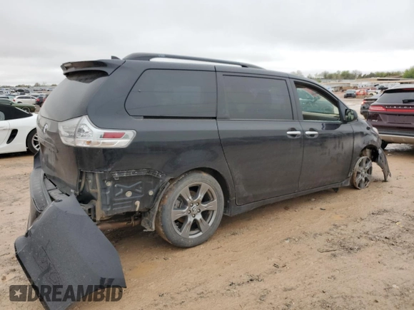 2018 Toyota Sienna SE with VIN 5TDXZ3DC8JS927529, listed as a Copart auction lot 51646955 with 94,757 mi miles and Salvage title. Bid and sale history available at DreamBid. Image 3.