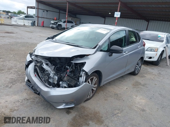 2017 Honda Fit EX with VIN JHMGK5H7XHS017443, listed as a IAAI auction lot 42109699 with 55,451 mi miles. Bid and sale history available at carsss.com. Image 18.