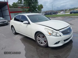 2013 Infiniti G37 Journey with VIN JN1CV6AP2DM301464, listed as a IAAI auction lot 42414636 with Not provided miles and . Bid and sale history available at DreamBid. Image 1.